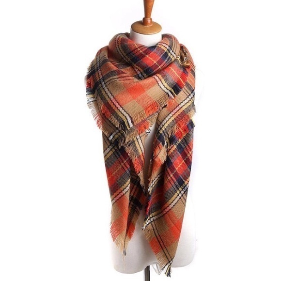 Accessories - COLORS OF FALL WARM SCARF